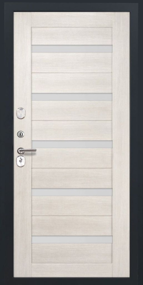 Товар Дверь ДвериПРО L-43 СБ-1 (ст. белое, 16мм, беленый дуб) DPRO195811