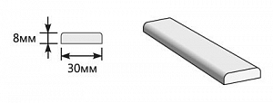 Товар Притворная планка 2000x30x8 М BRK4656