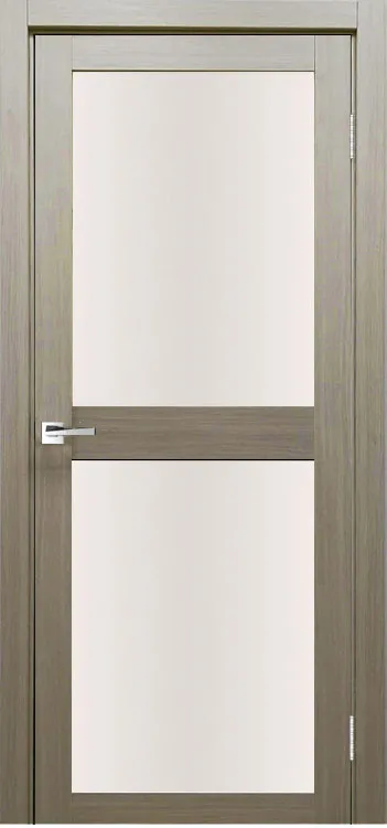 Межкомнатная дверь Легенда Z-6 Тон Неаполь Остекление Сатинат белое